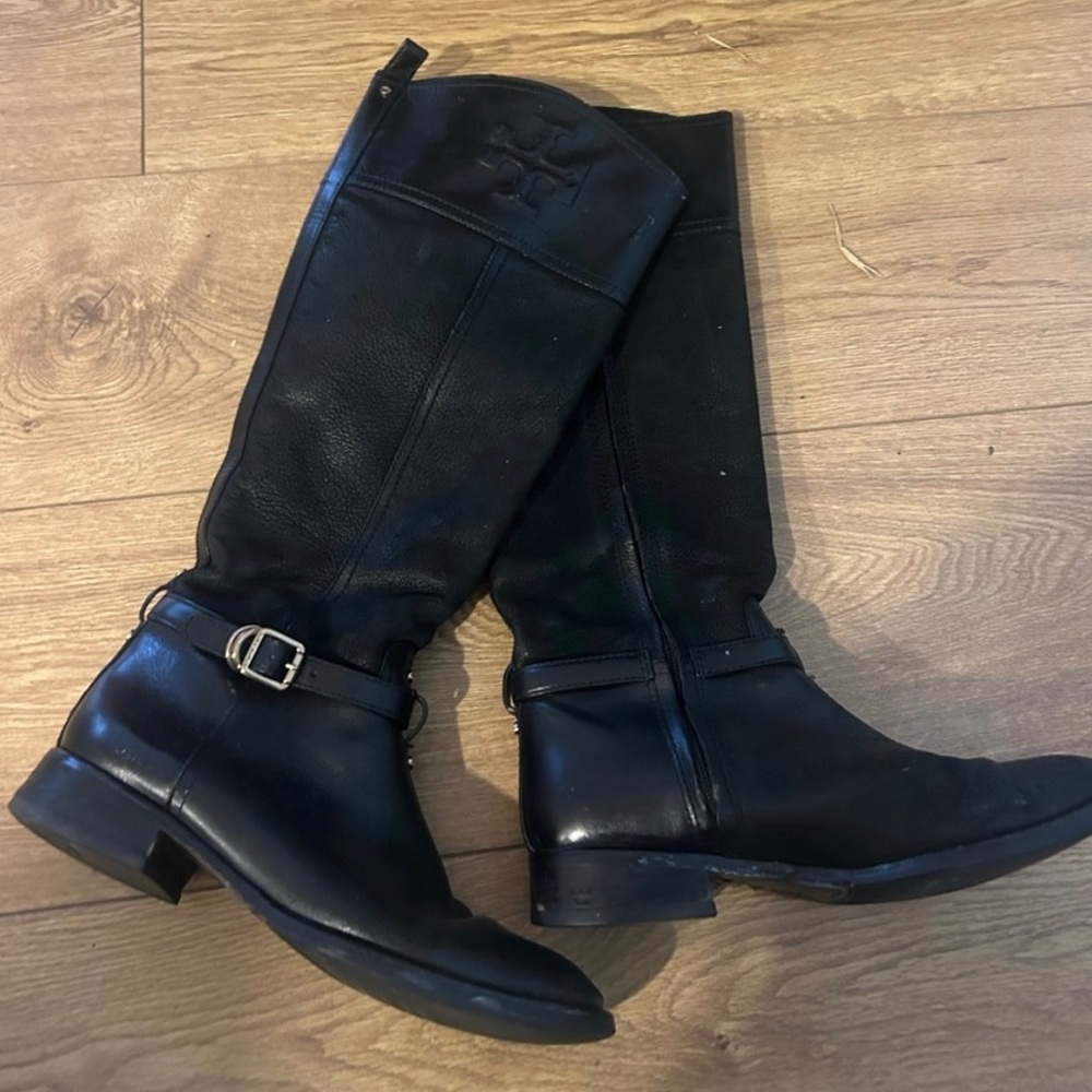 Authentic Tory Burch Riding Boots Size 8.5